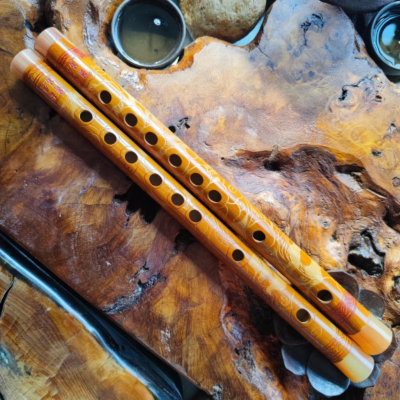 Musical Instrument I Play - مزمار قصير من الخيزران للمبتدئين، مزامير