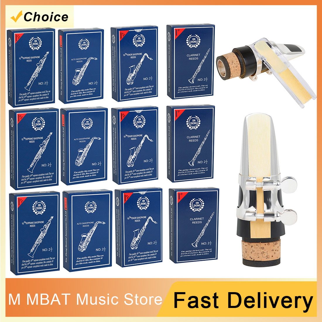 Musical Instrument Euphonium - 10/20 مجموعة 2.5 سوبرانو/ألتو/تينور/الكلارينيت B شقة