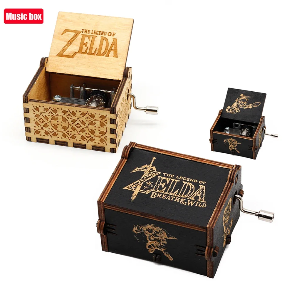 صندوق موسيقى خشبي إبداعي بتصمي - مراجعة Musical Instrument Zelda وسعره