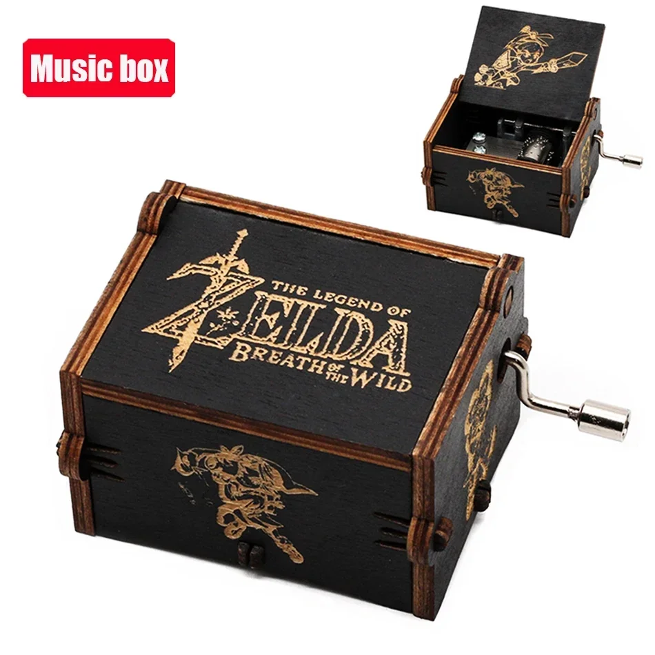 صندوق موسيقى خشبي إبداعي بتصمي - مراجعة Musical Instrument Zelda وسعره