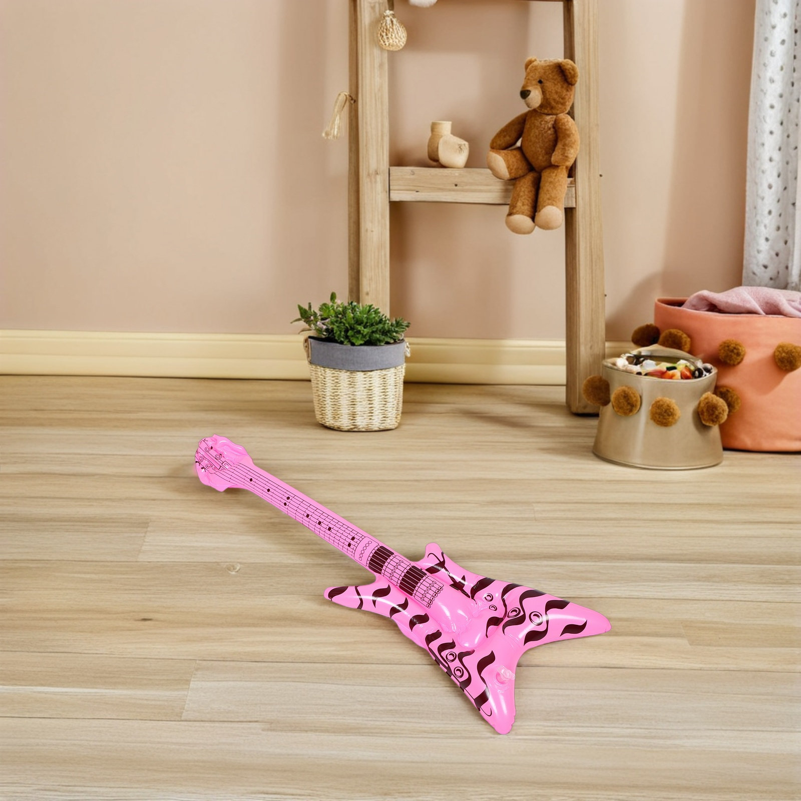 جيتار قابل للنفخ من مادة PVC،  - مراجعة Musical Instrument You Blow وسعره