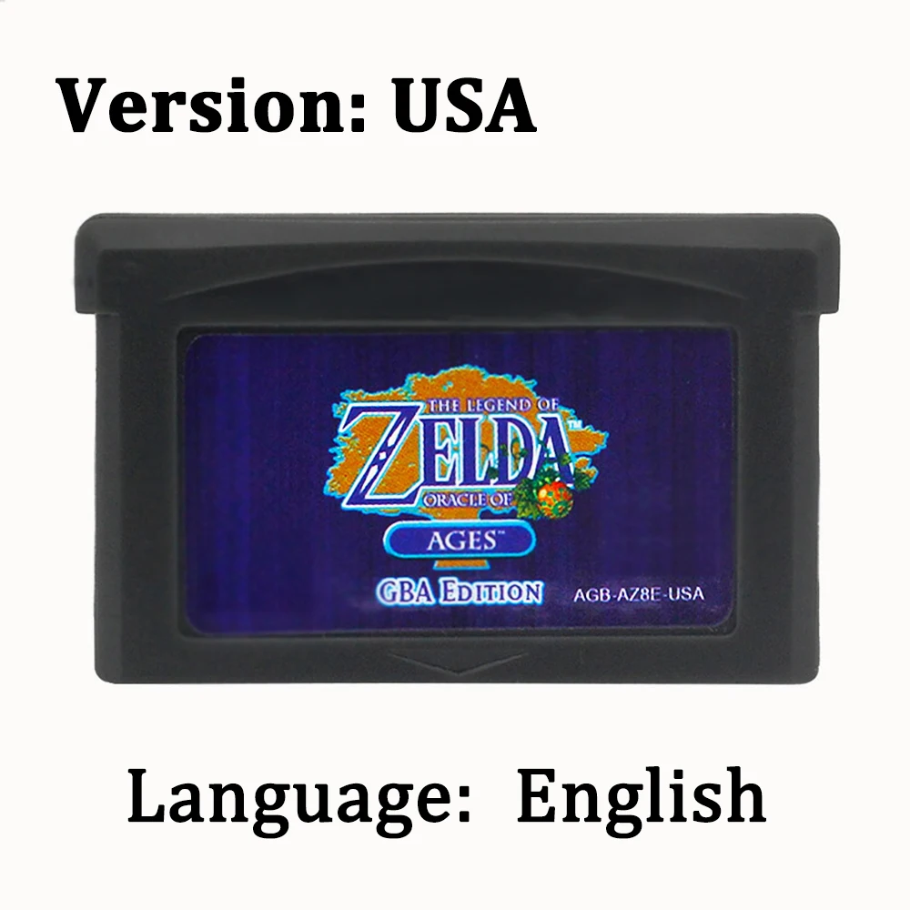 بطاقة لعبة GBA، كارترجيت 32 بت - مراجعة Musical Instrument Zelda وسعره