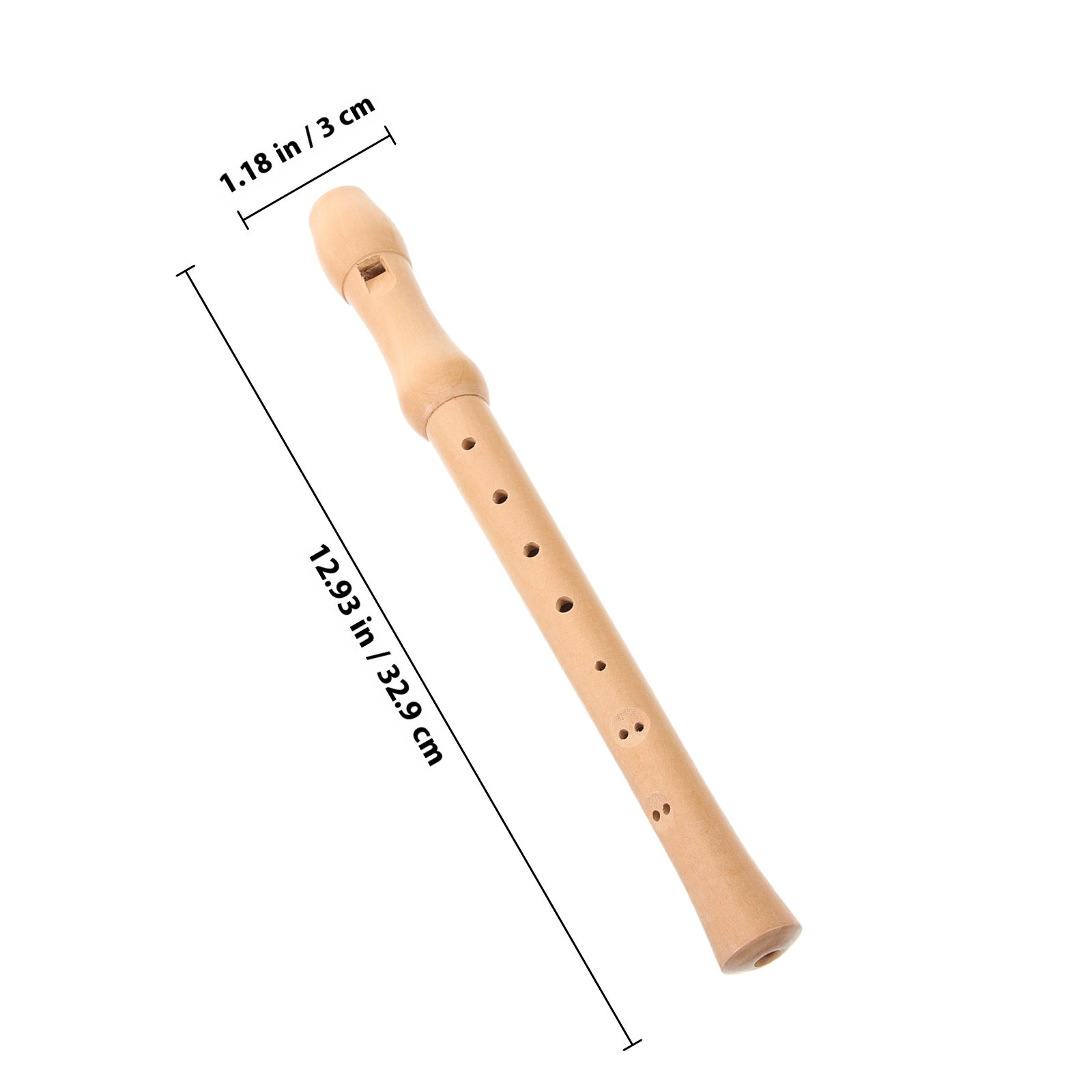 فلوت سوبرانو خشبي بثمانية فتحا - مراجعة Musical Instrument I Play وسعره