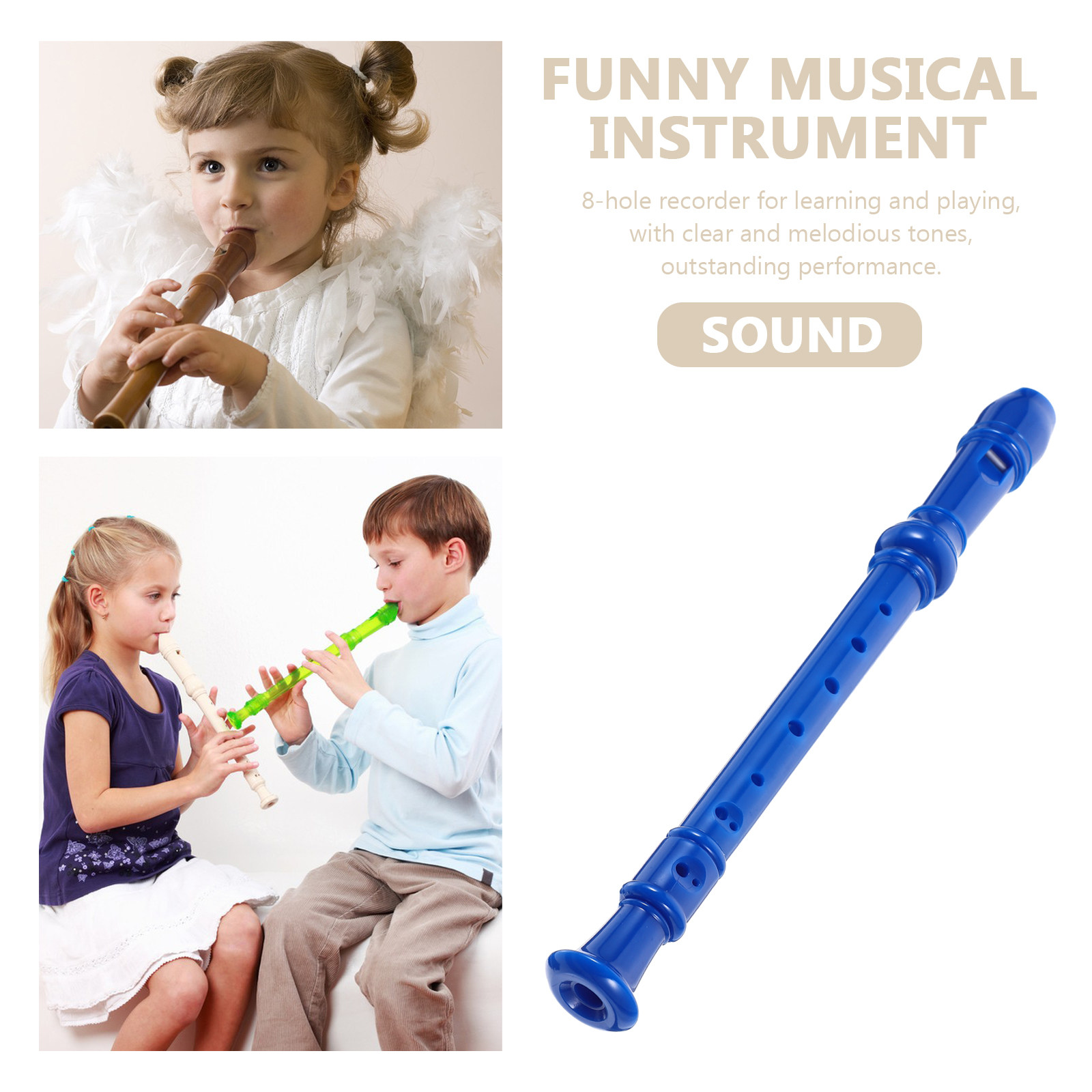 ريكوردر سوبرانو بـ 8 فتحات للم - مراجعة Musical Instrument I Play وسعره