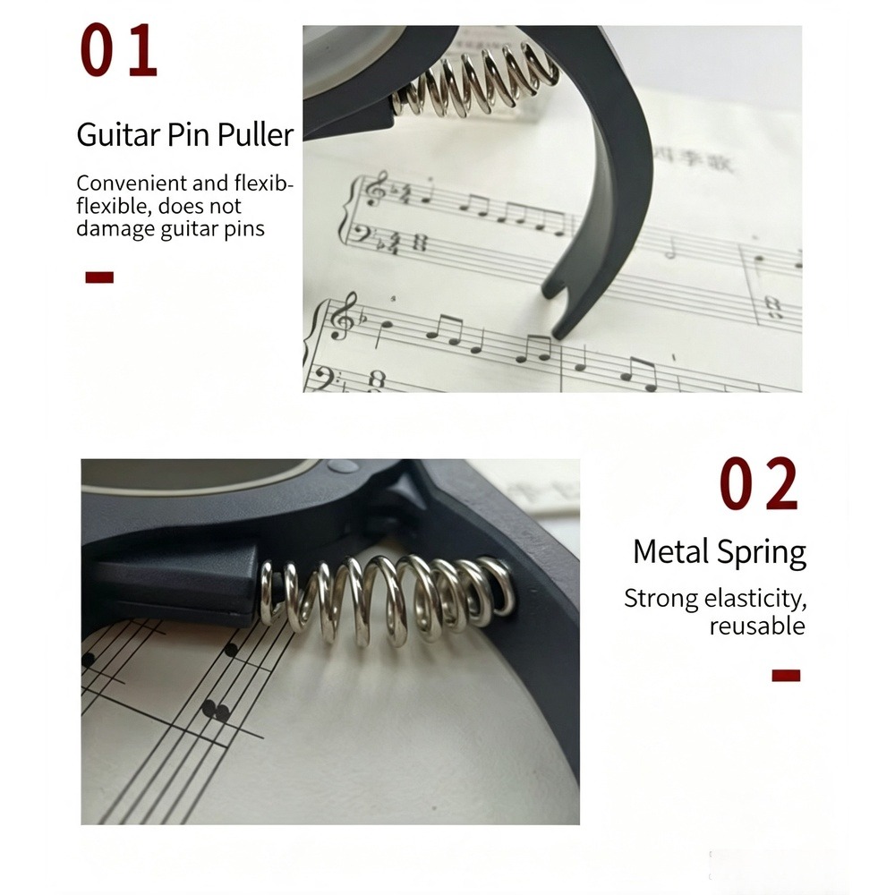 كابو جيتار 2 في 1 مع أداة سحب  - مراجعة Musical Instrument Organ وسعره