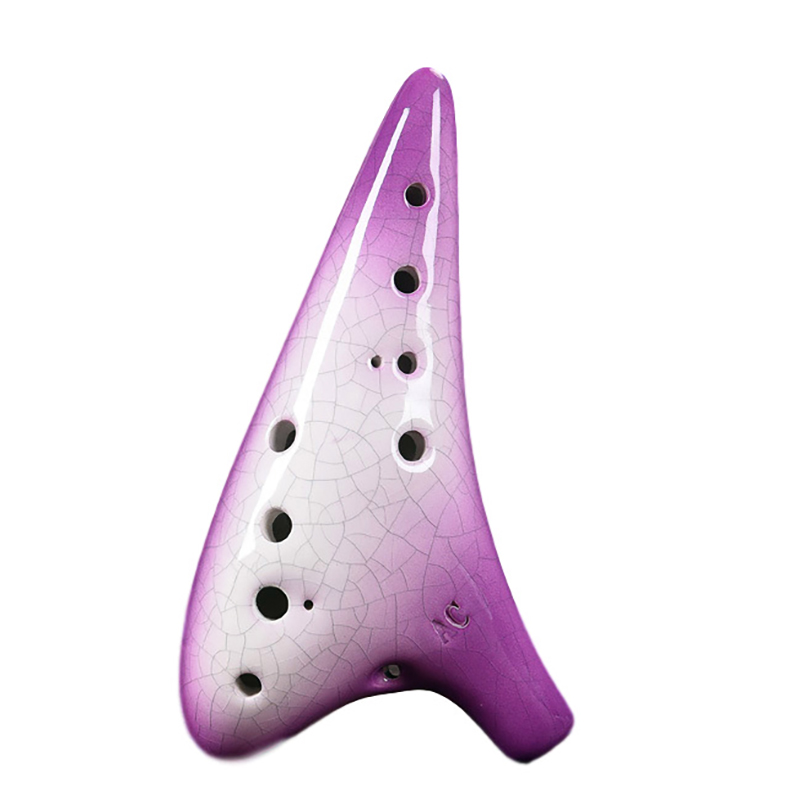 الأرجواني السيراميك Ocarina 12 - مراجعة Musical Instrument Zelda وسعره