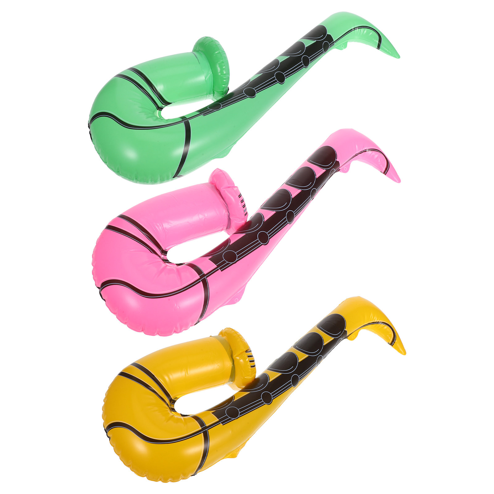 3 قطع من بالونات الساكسفون الق - مراجعة Musical Instrument Photo وسعره