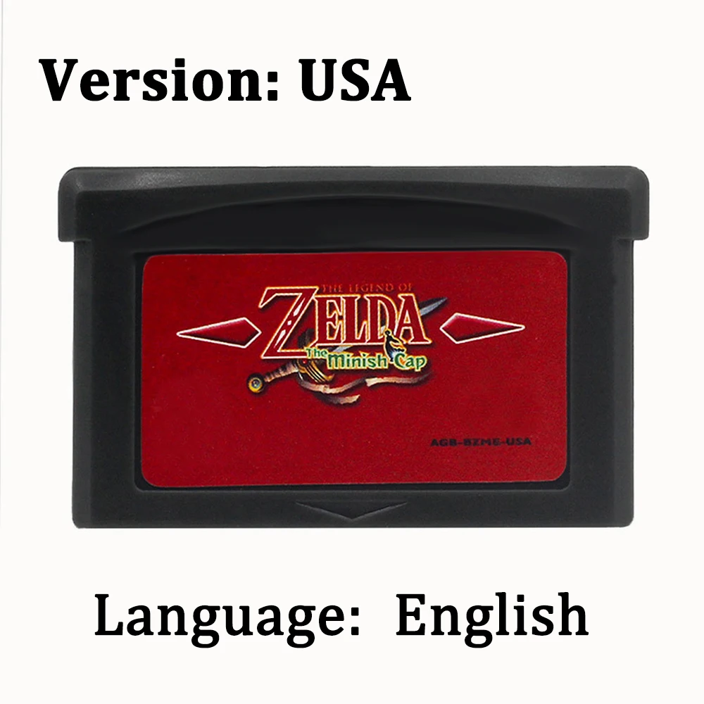 بطاقة لعبة GBA، كارترجيت 32 بت - مراجعة Musical Instrument Zelda وسعره