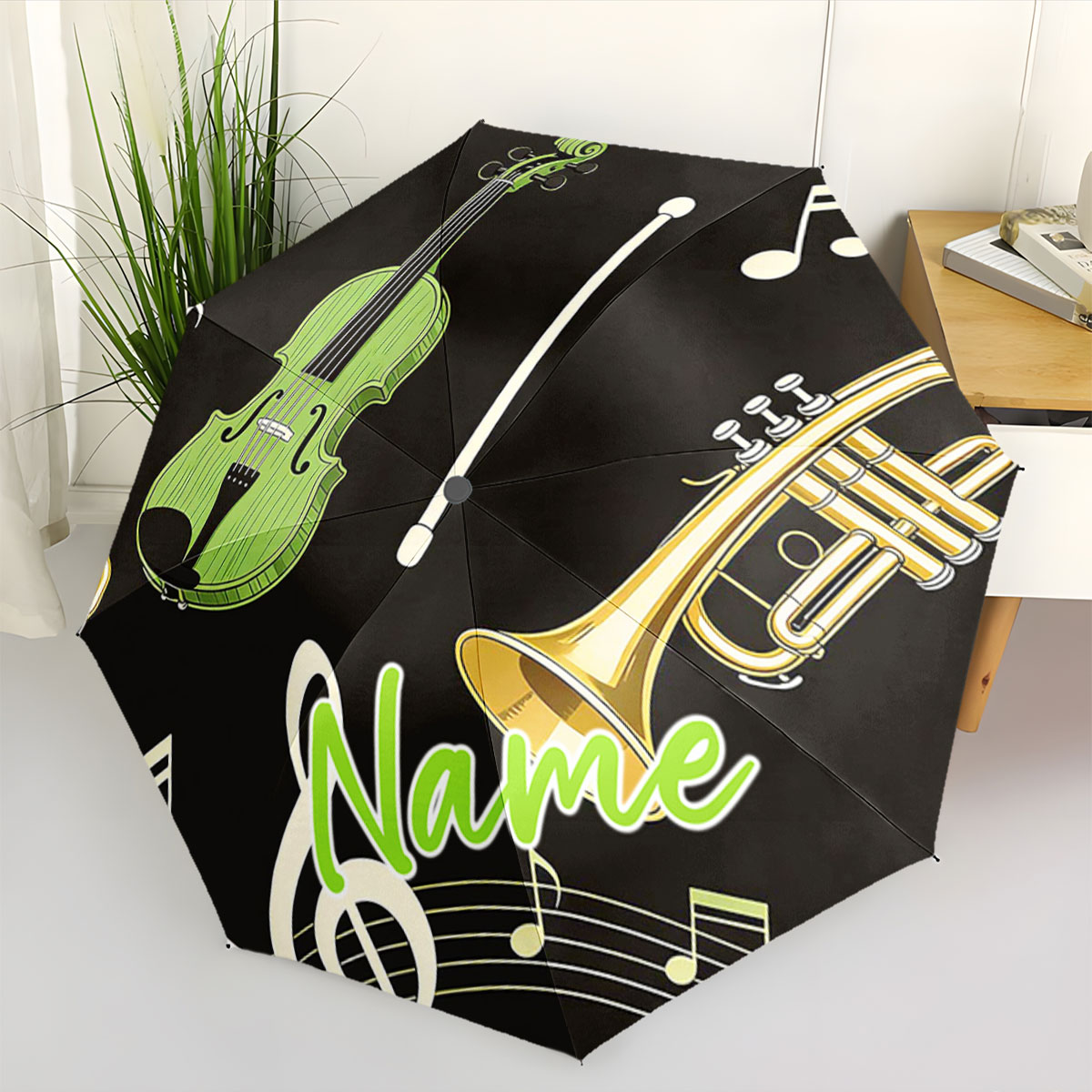 مظلة بتصميم آلة موسيقية مع اسم - مراجعة Musical Instrument And Names وسعره