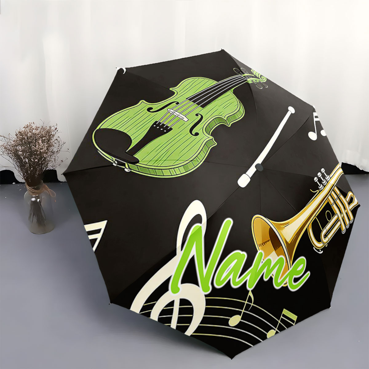 مظلة بتصميم آلة موسيقية مع اسم - مراجعة Musical Instrument And Names وسعره