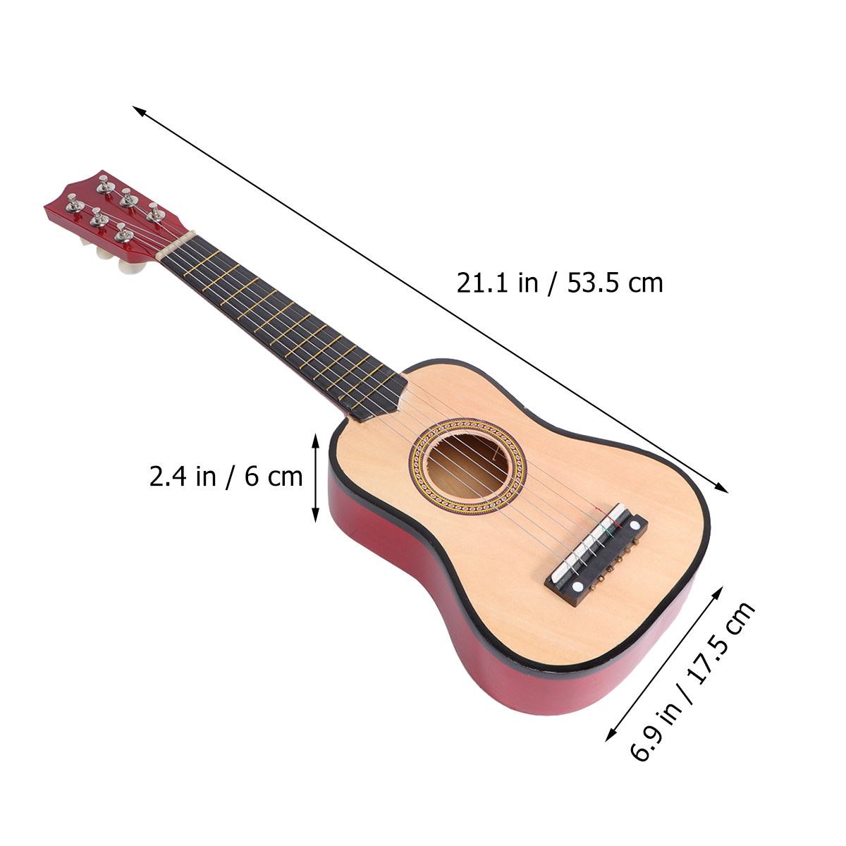 جيتار صوتي 21 بوصة للأطفال، جي - مراجعة Musical Instrument I Play وسعره
